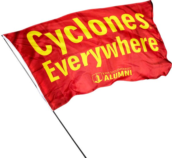 Alumni Cyclones Everywhere Flag (3'x5')